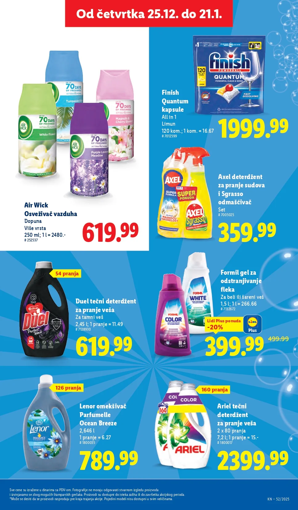 Lidl katalog 25-31.12.2025.