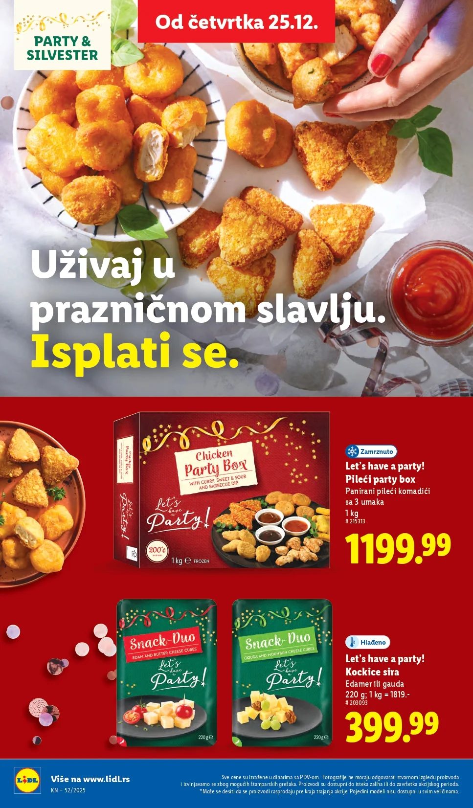 Lidl katalog 25-31.12.2025.