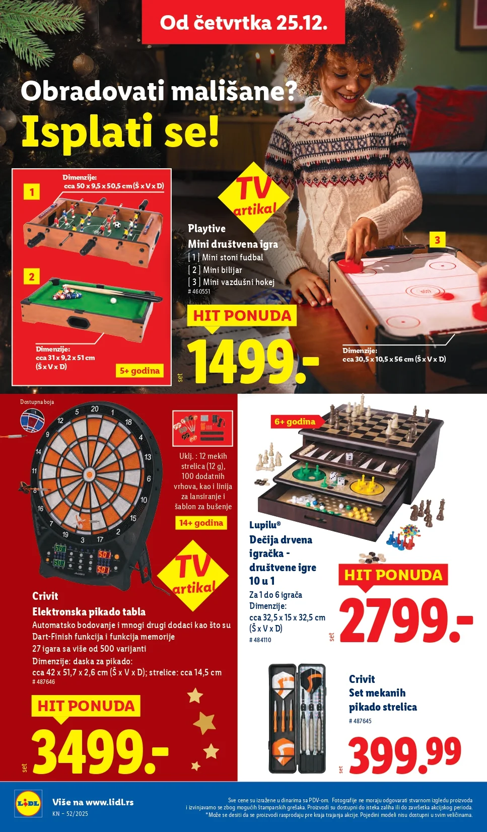 Lidl katalog 25-31.12.2025.
