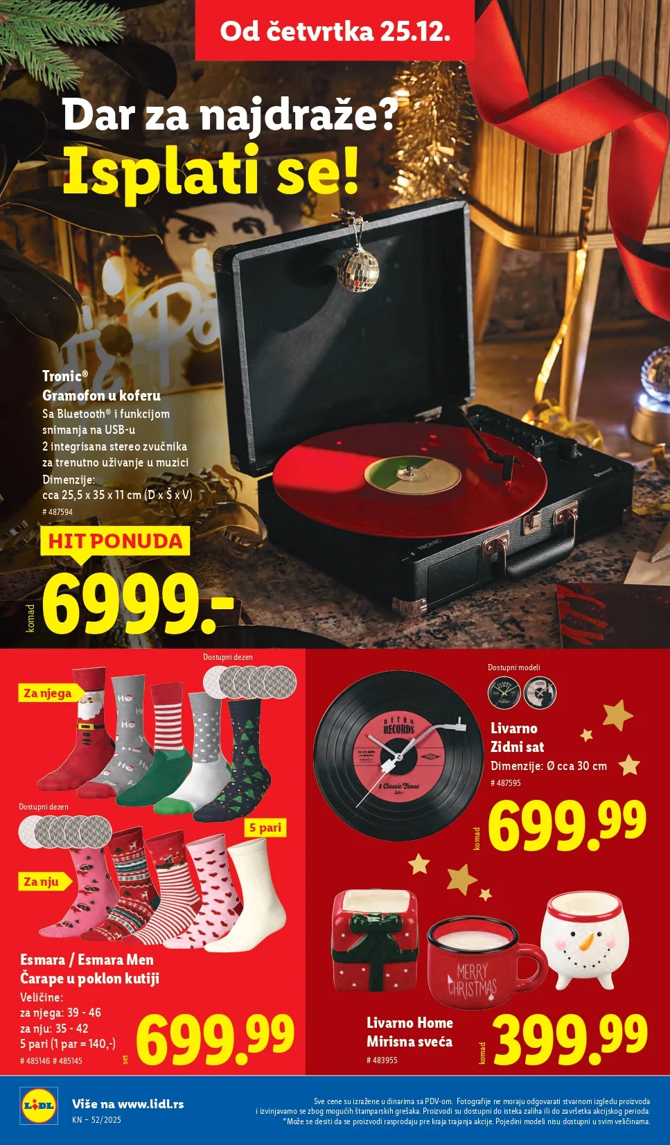 Lidl katalog 25-31.12.2025.