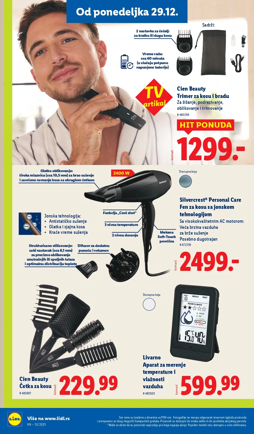 Lidl katalog 25-31.12.2025.