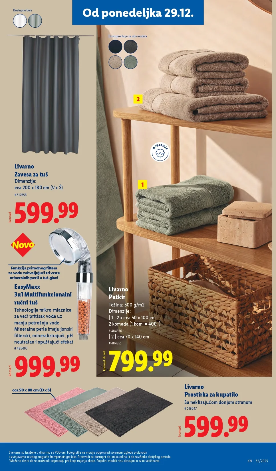 Lidl katalog 25-31.12.2025.