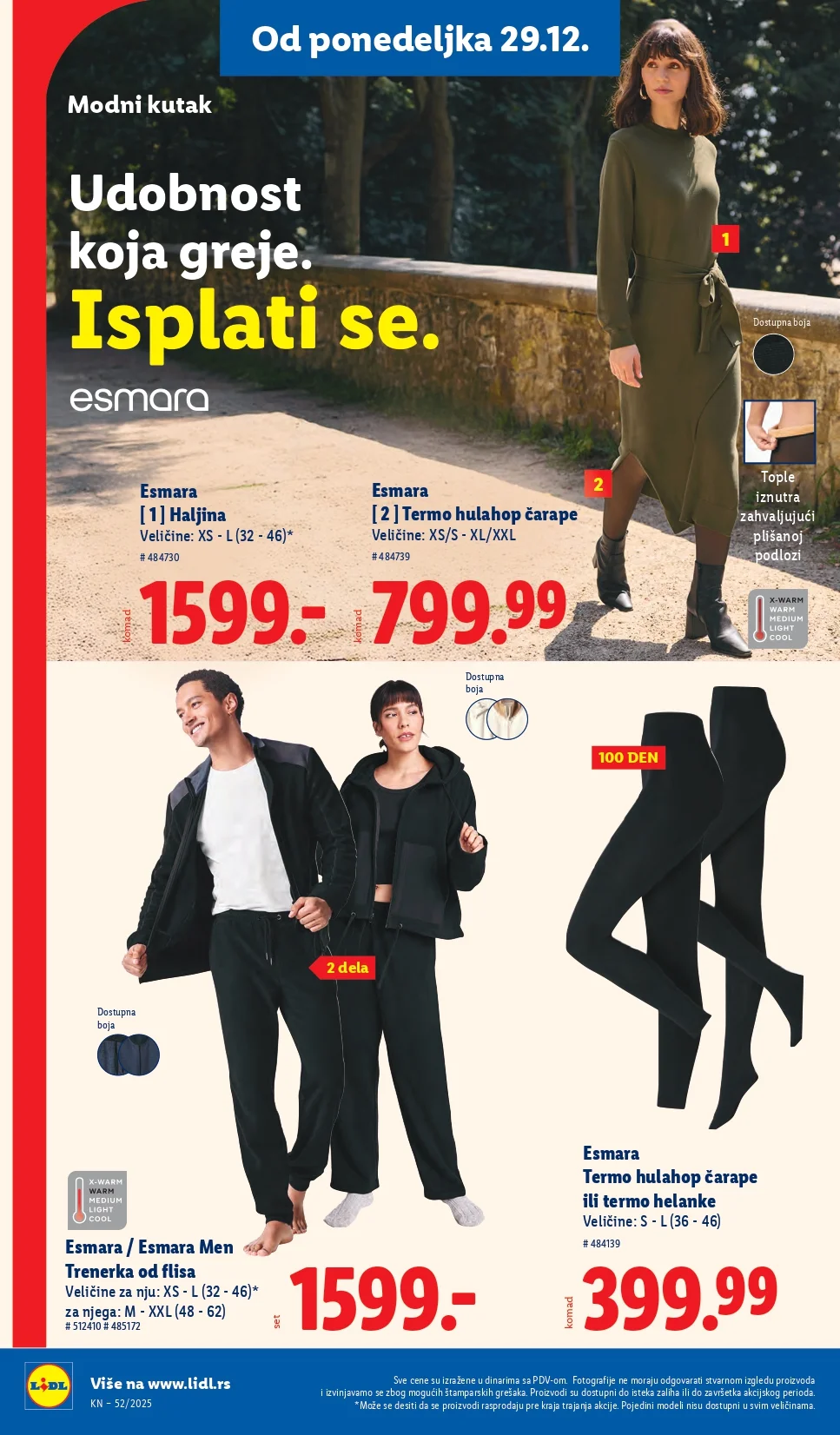 Lidl katalog 25-31.12.2025.