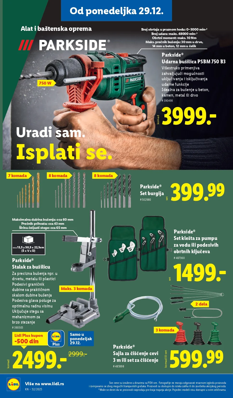 Lidl katalog 25-31.12.2025.