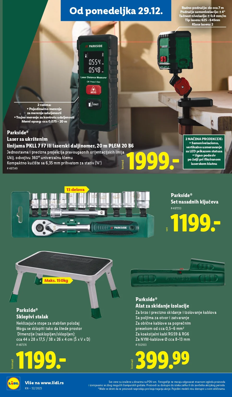 Lidl katalog 25-31.12.2025.