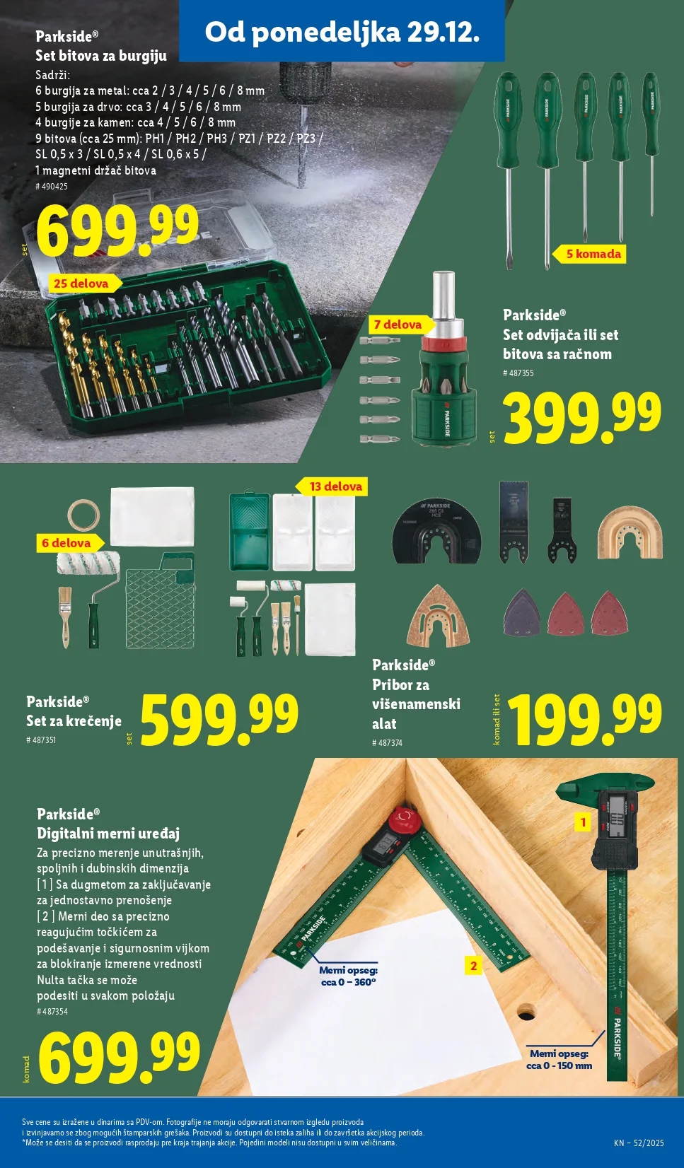 Lidl katalog 25-31.12.2025.