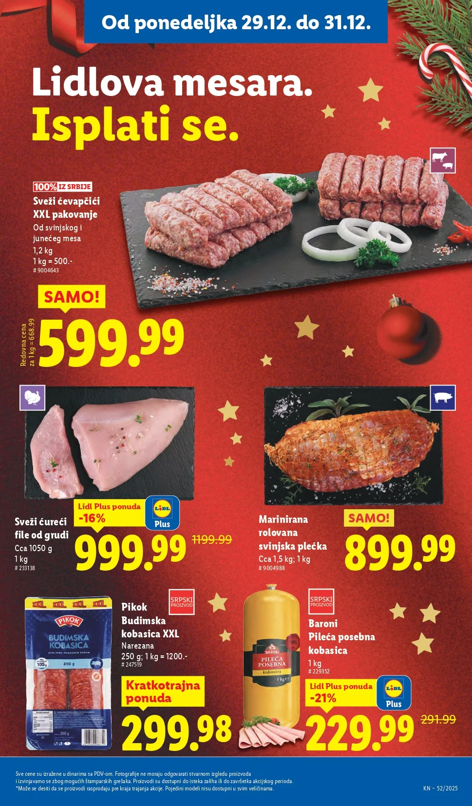 Lidl katalog 25-31.12.2025.