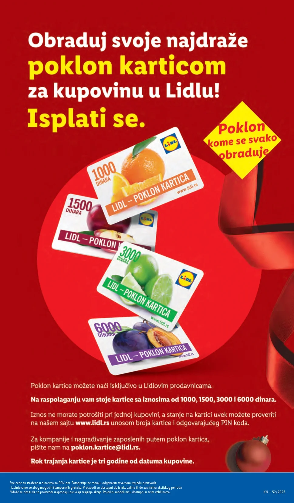 Lidl katalog 25-31.12.2025.