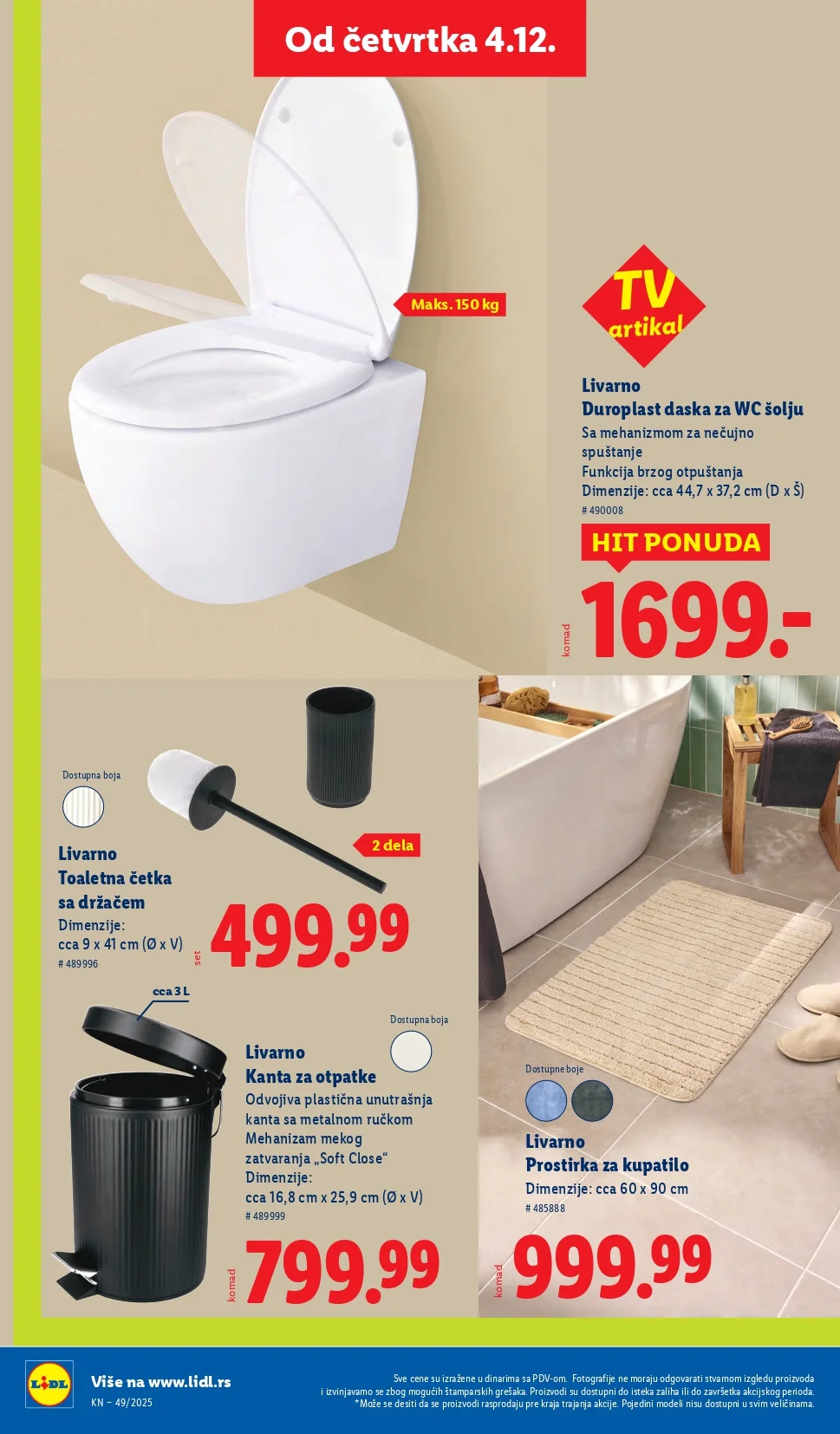 Lidl katalog 4-10.12.2025.