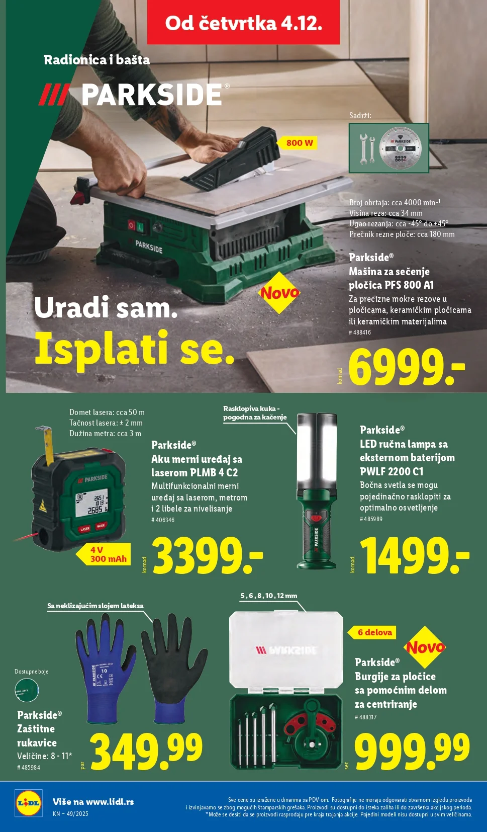 Lidl katalog 4-10.12.2025.