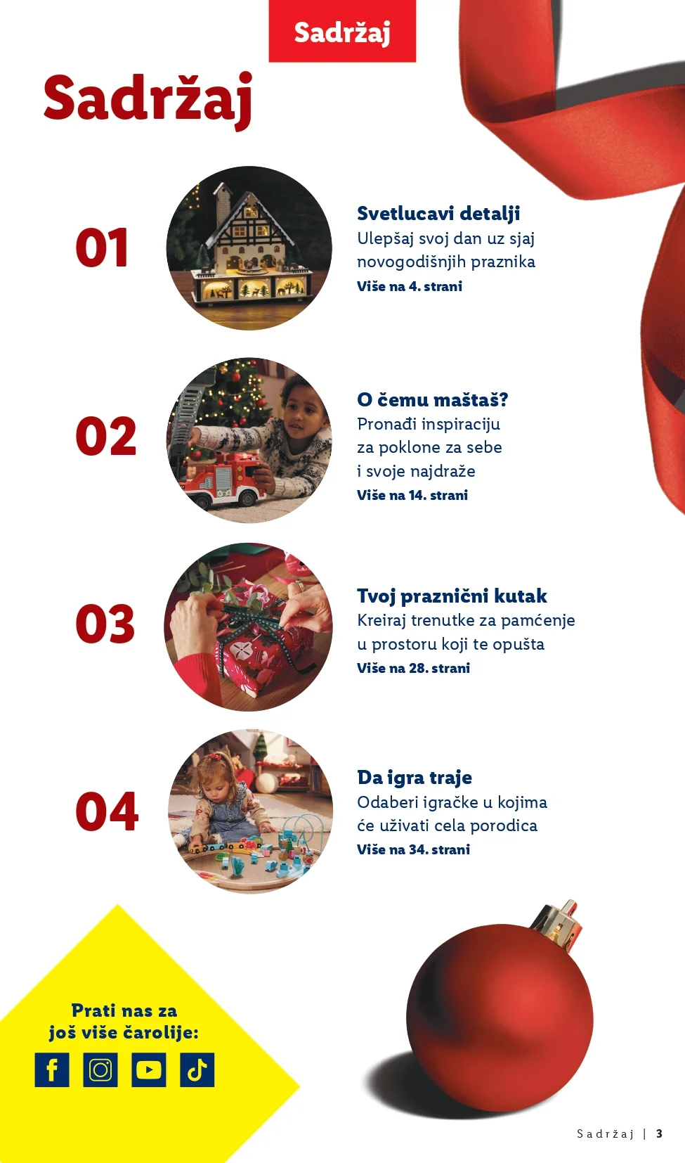 Lidl katalog praznična dekoracija i igračke – popusti od 27.11.2025