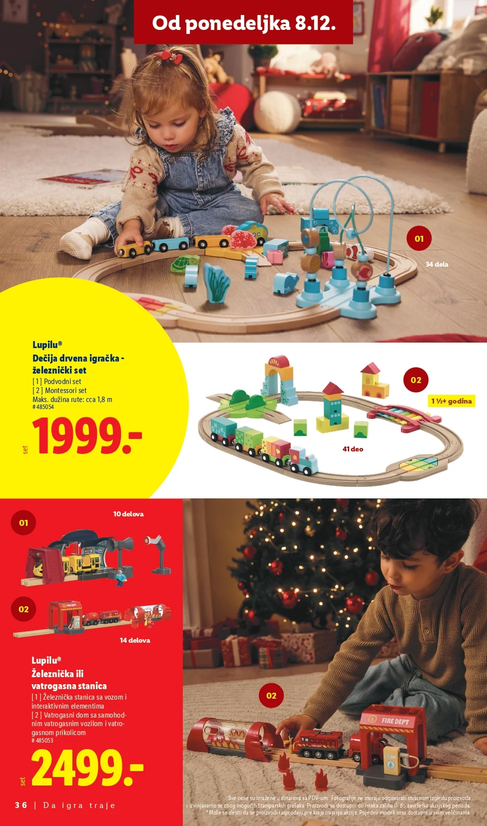 Lidl katalog praznična dekoracija i igračke – popusti od 27.11.2025