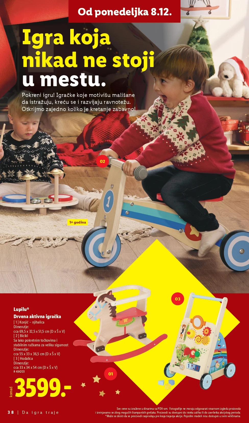 Lidl katalog praznična dekoracija i igračke – popusti od 27.11.2025