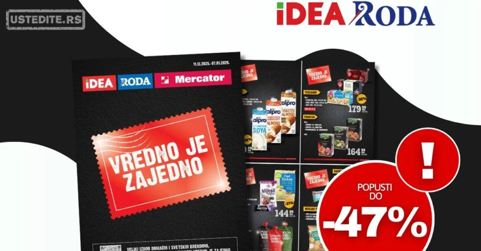 Roda & Idea katalog 11.12.2025-7.1.2026.