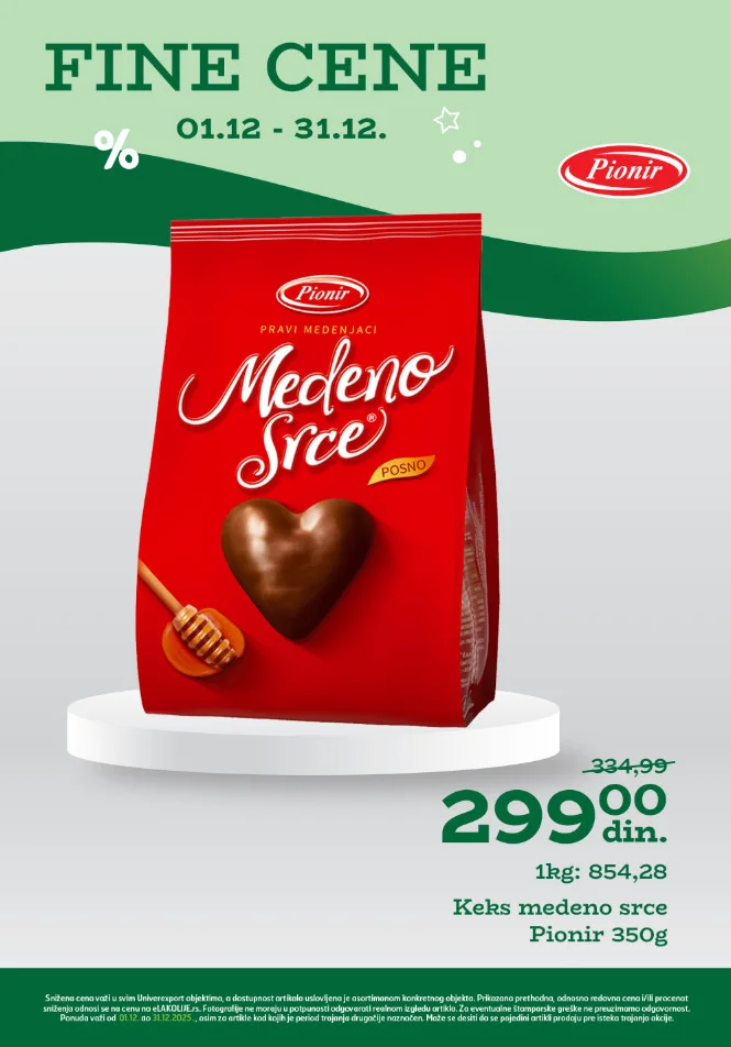 Univerexport FINE CENE 1-31.12.2025.