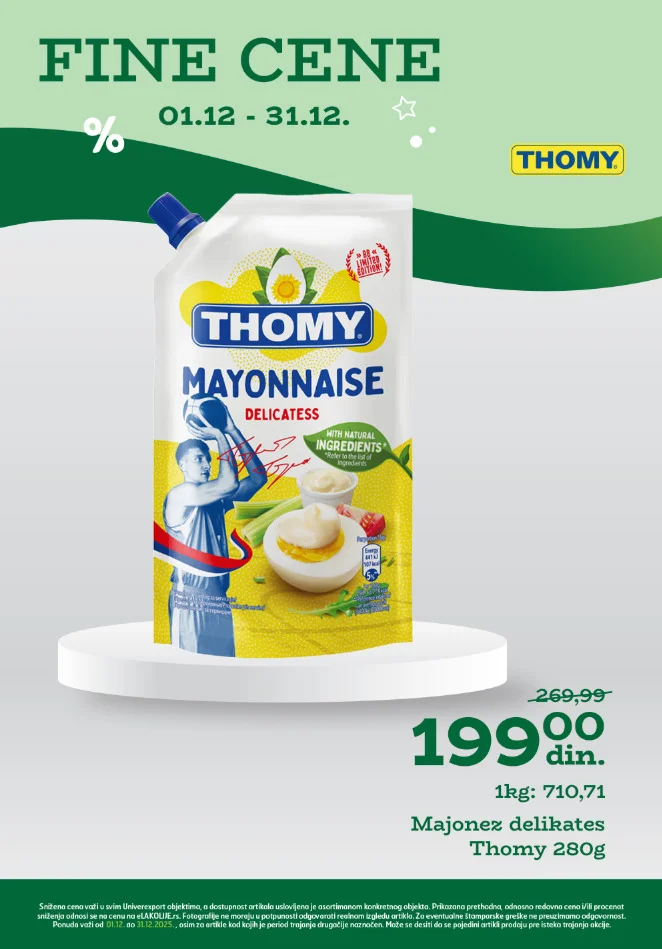 Univerexport FINE CENE 1-31.12.2025.