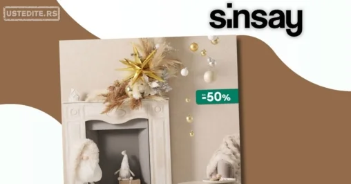 Sinsay SNIŽENJE do 50% 10-17.12.2025.