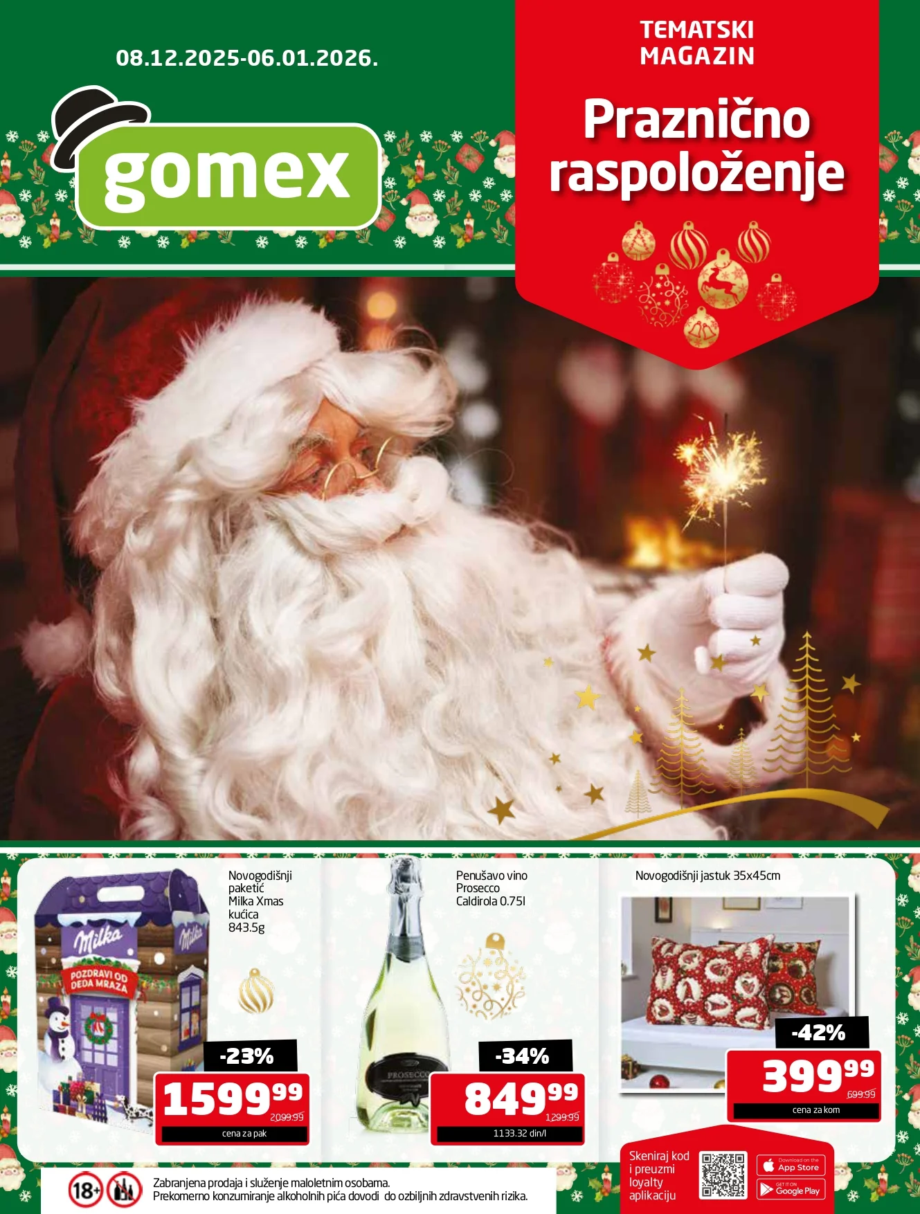Gomex katalog TEMA MESECA 8.12.2025-6.1.2026.