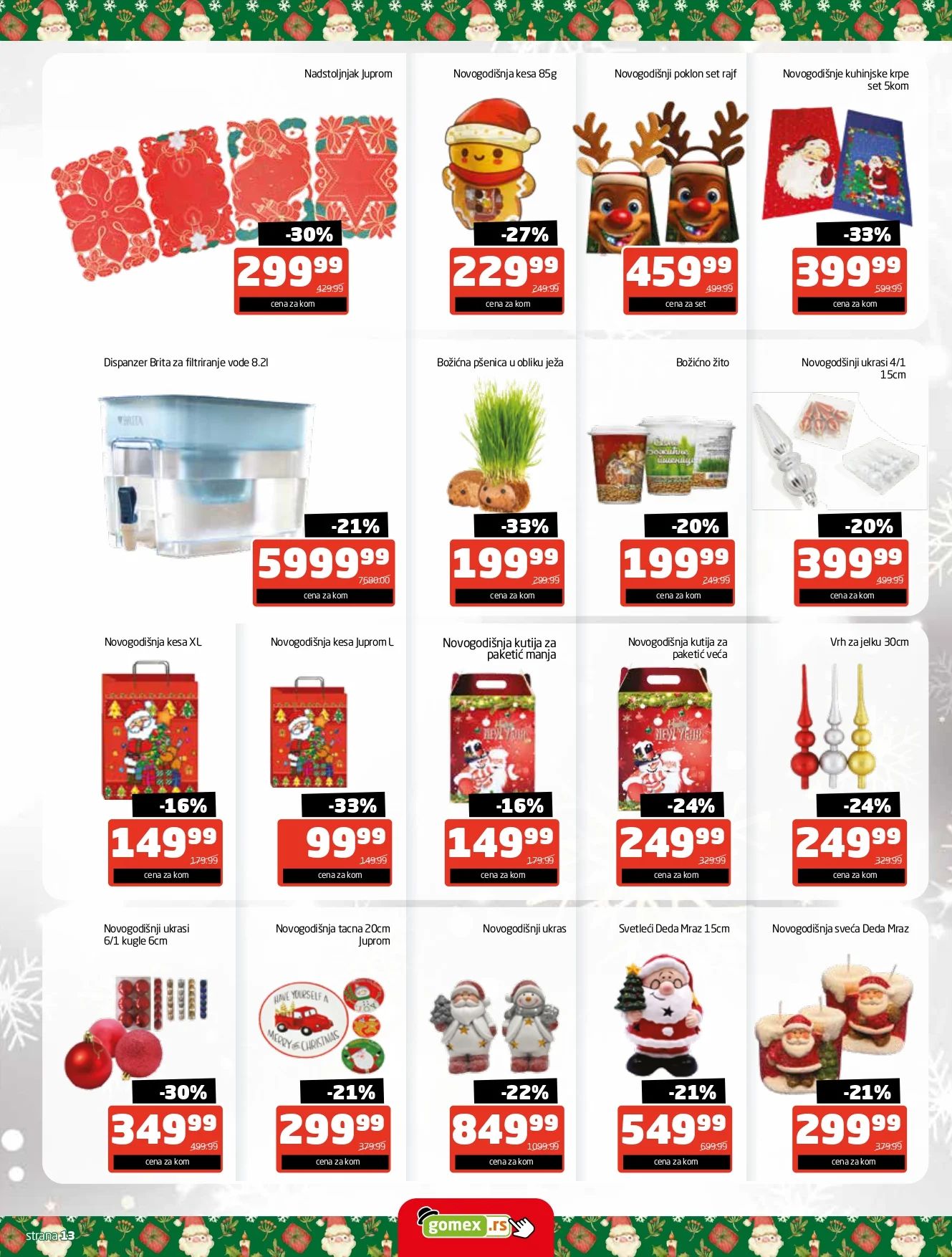 Gomex katalog TEMA MESECA 8.12.2025-6.1.2026.