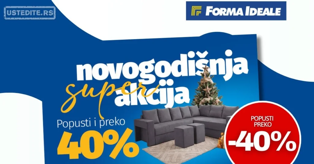 Forma Ideale NOVOGODIŠNJA AKCIJA 23-31.12.2025.