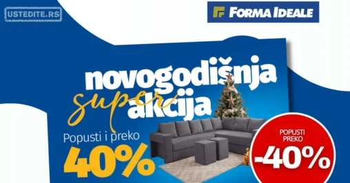 Forma Ideale NOVOGODIŠNJA AKCIJA 23-31.12.2025.