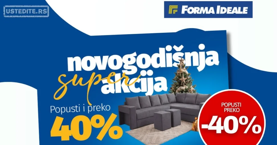 Forma Ideale NOVOGODIŠNJA AKCIJA 23-31.12.2025.