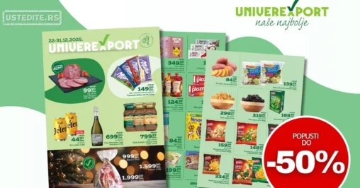 Univerexport katalog 22-31.12.2025.