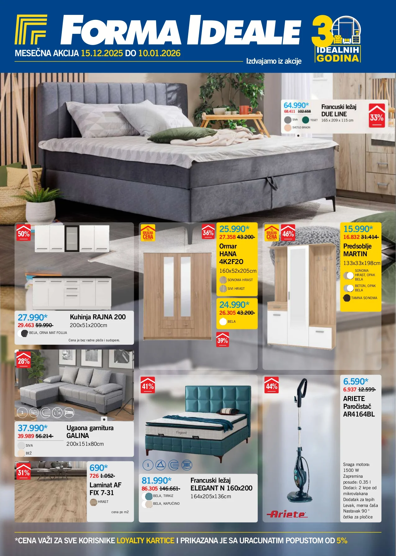 Forma Ideale katalog 15.12.2025-10.1.2026.