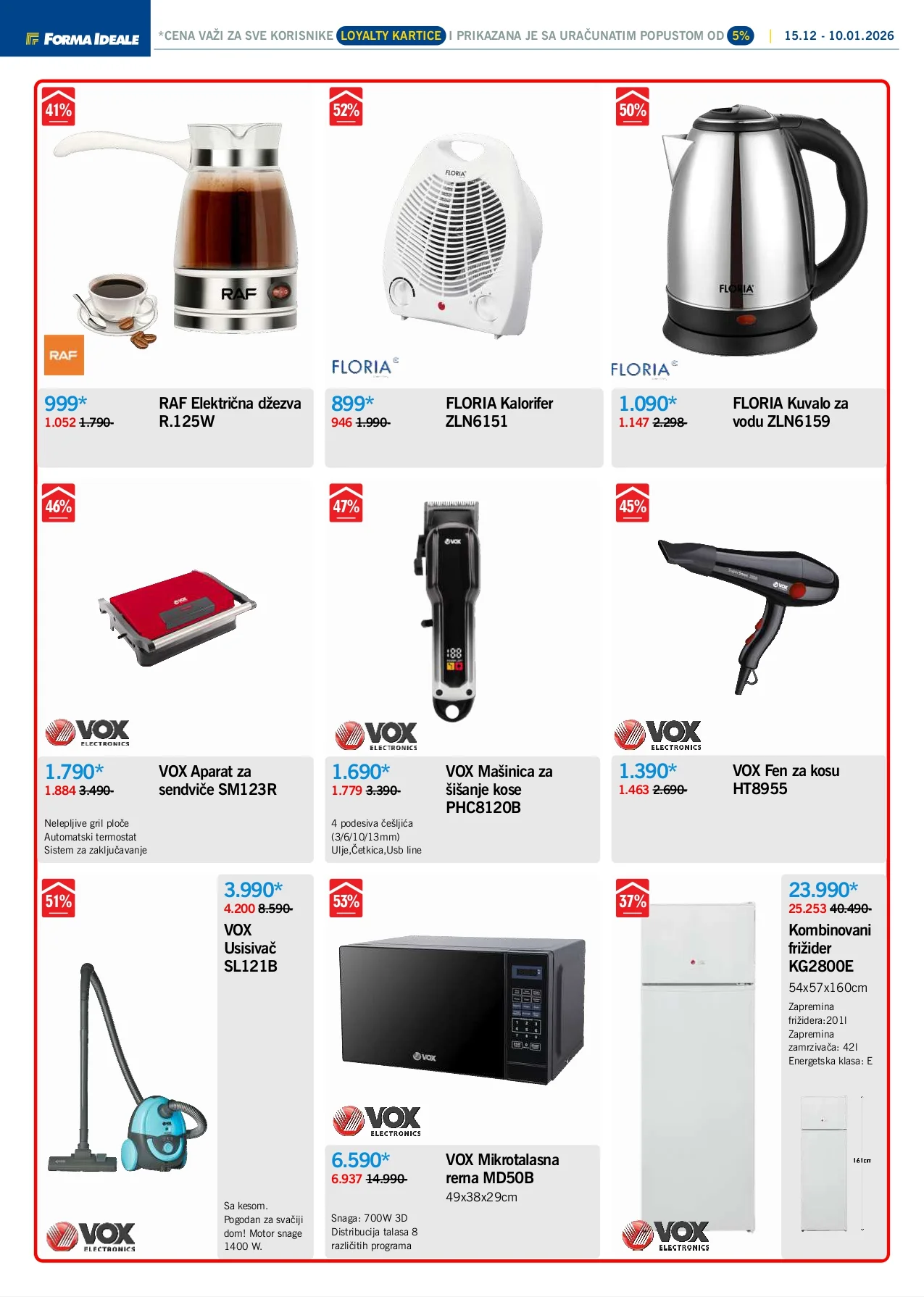 Forma Ideale katalog 15.12.2025-10.1.2026.