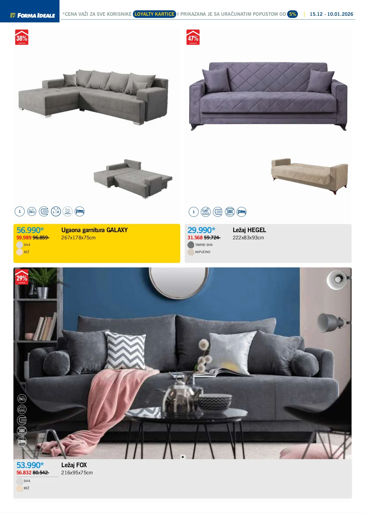 Forma Ideale katalog 15.12.2025-10.1.2026.