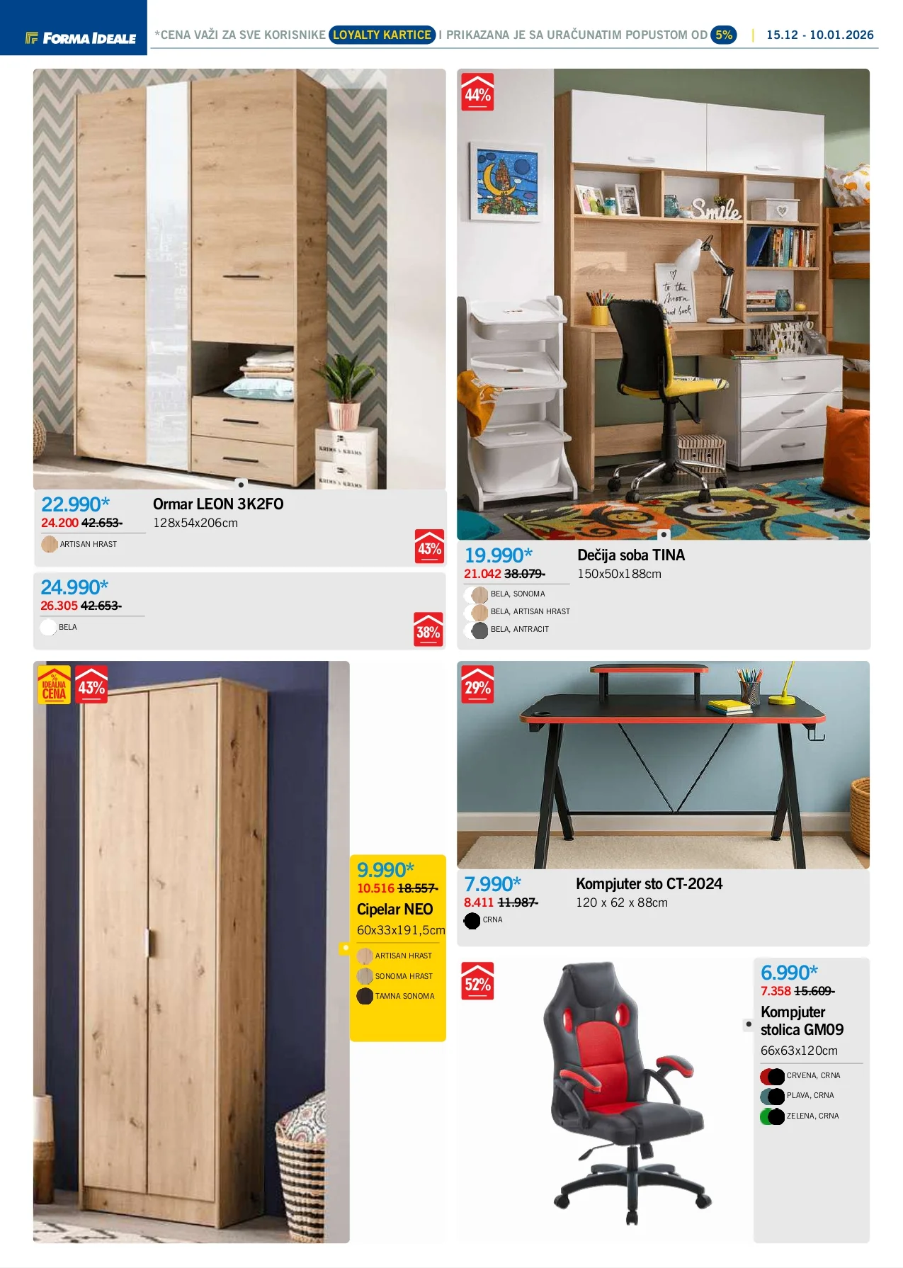 Forma Ideale katalog 15.12.2025-10.1.2026.