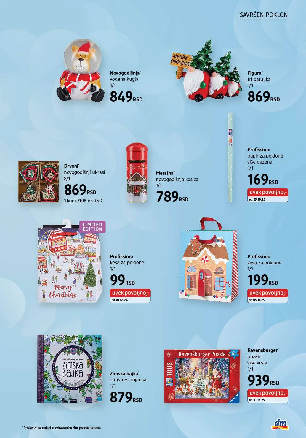 dm Katalog decembar 2025.