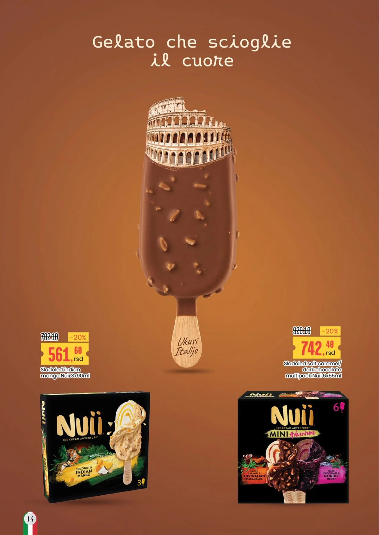 Aroma katalog UKUSI ITALIJE 26.12.2025-15.1.2026.