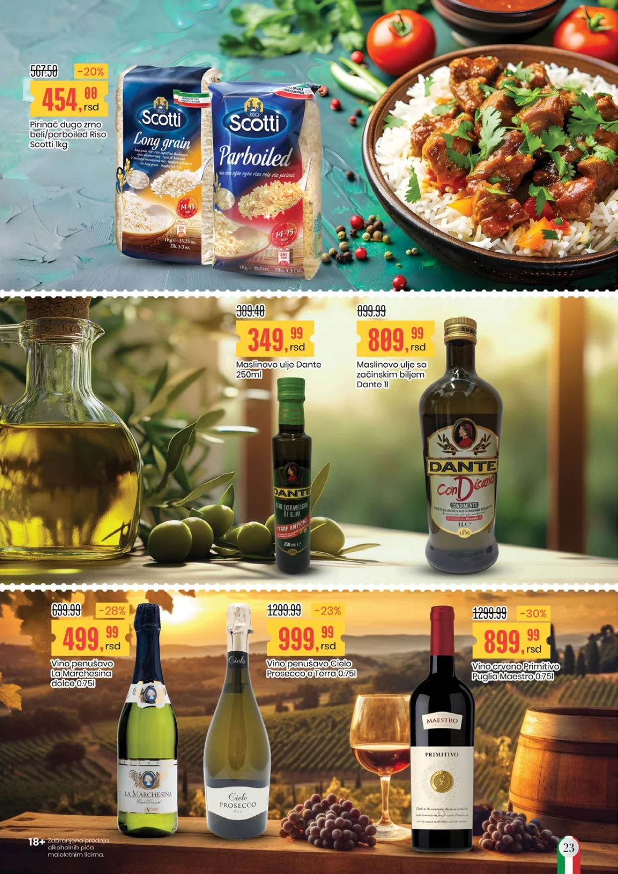 Aroma katalog UKUSI ITALIJE 26.12.2025-15.1.2026.