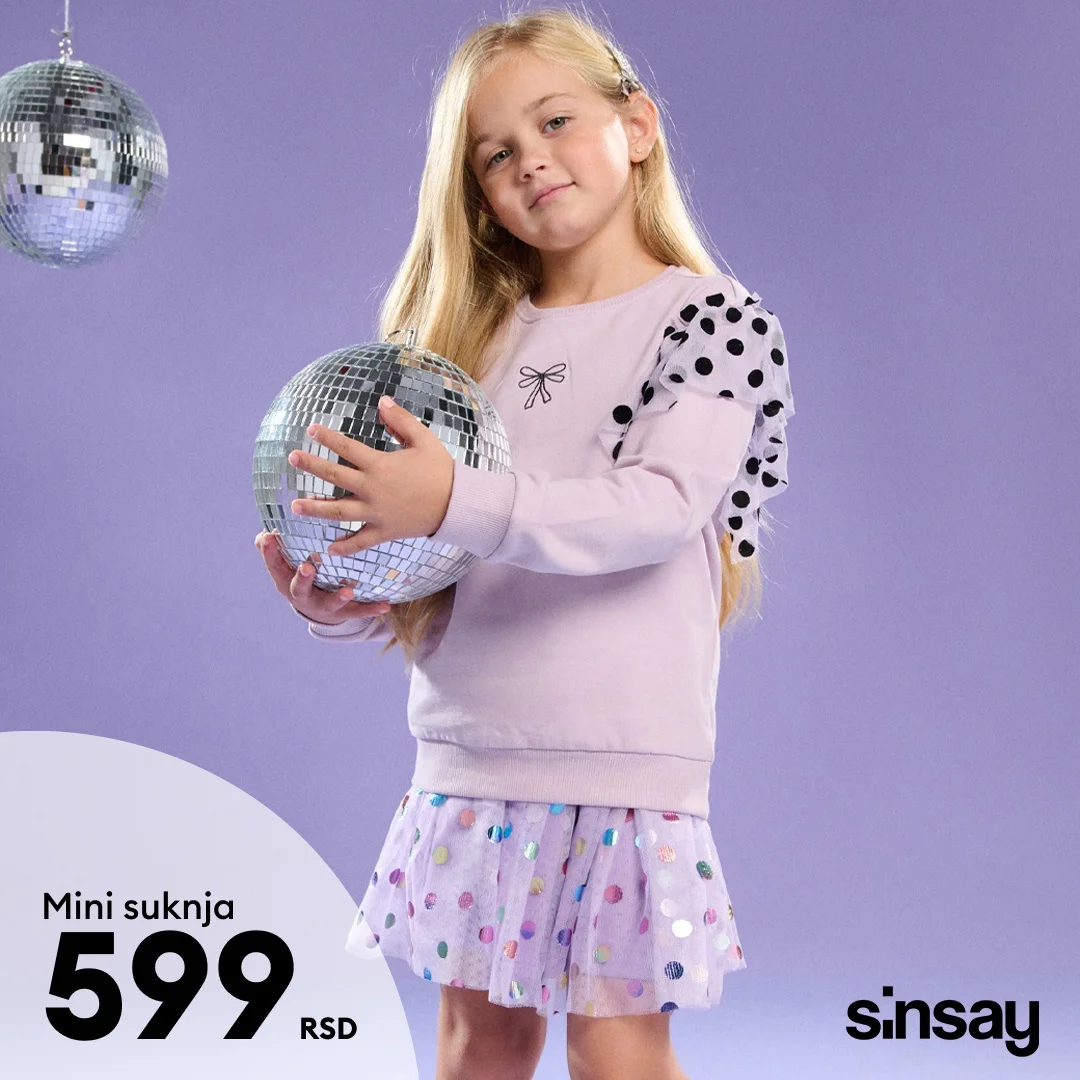 Sinsay akcija: Party kolekcija januar 2026.