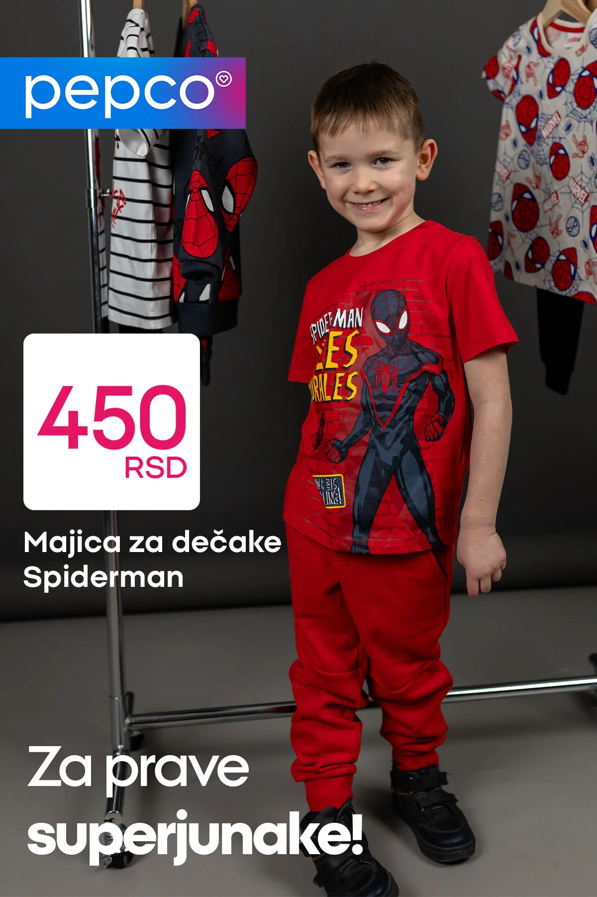 Pepco Spiderman akcija - januar 2026.