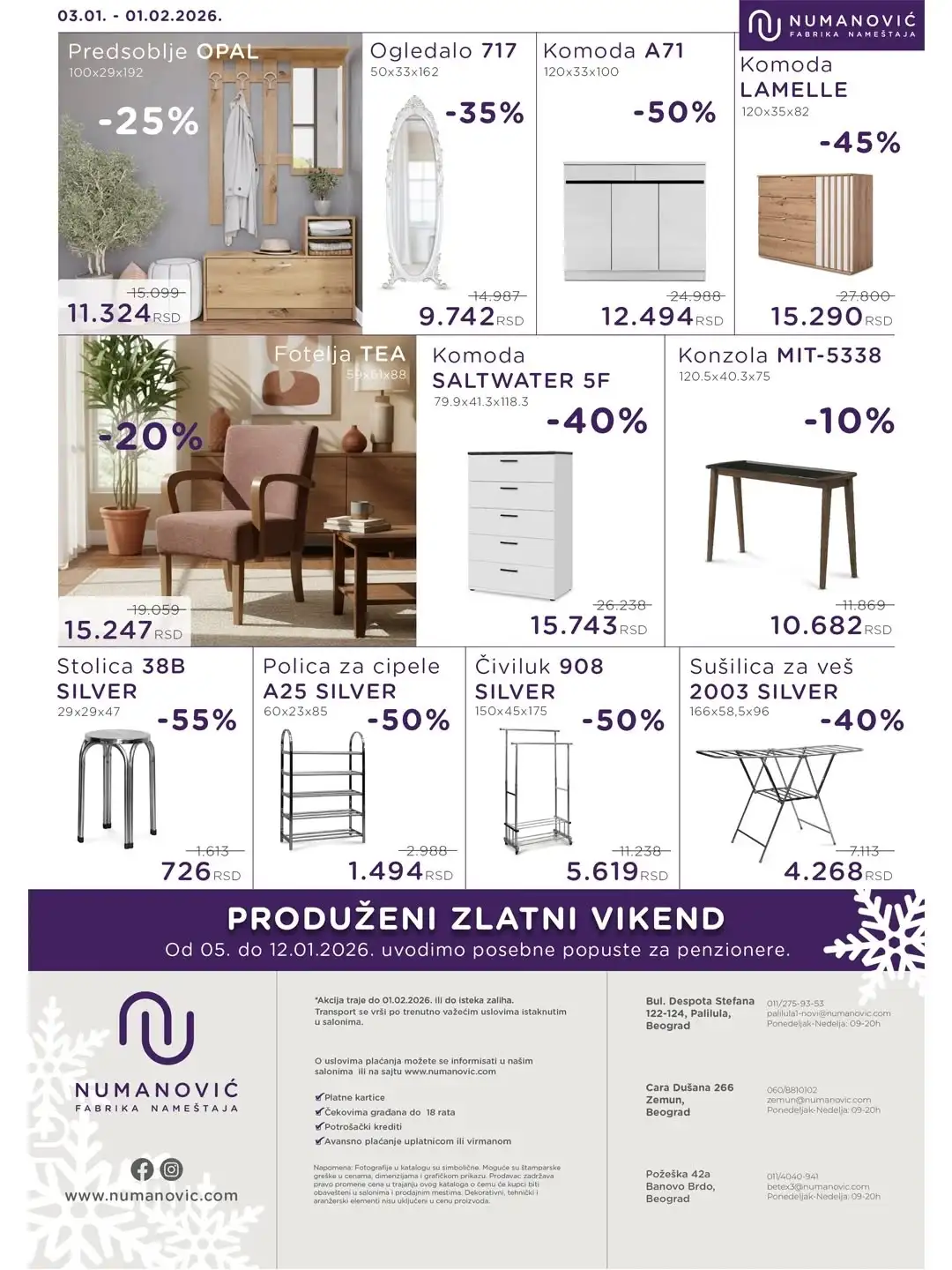 Numanović nameštaj katalog 3.1-1.2.2026.