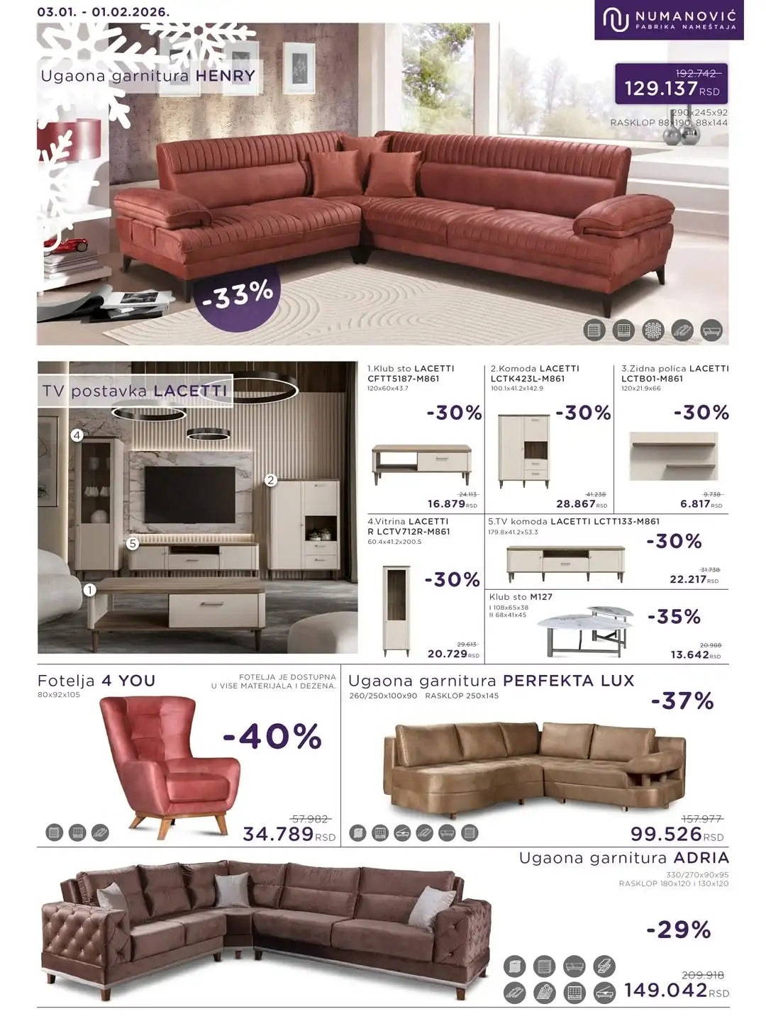 Numanović nameštaj katalog 3.1-1.2.2026.
