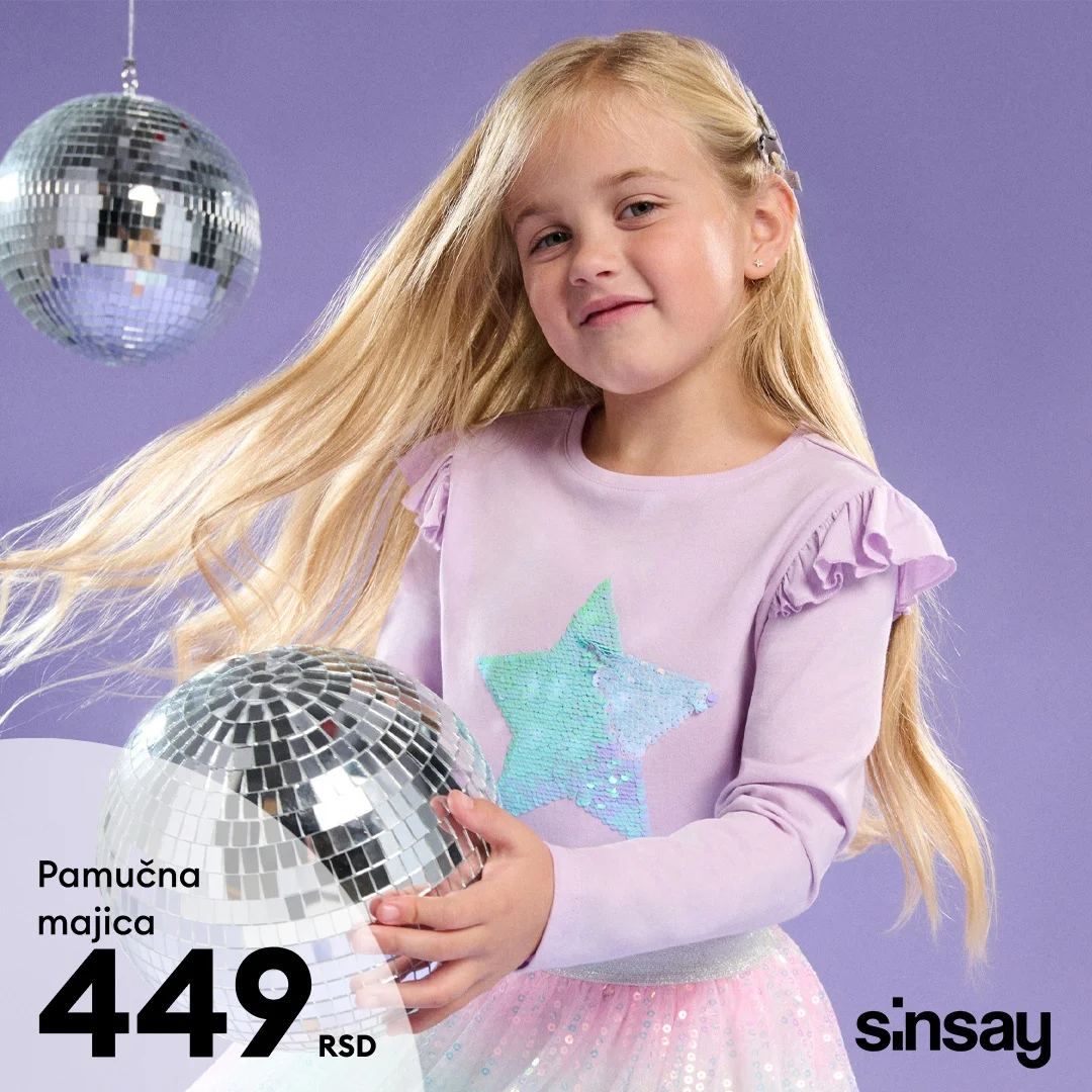 Sinsay akcija: Party kolekcija januar 2026.