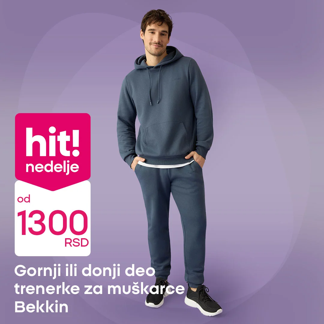 Pepco Bekkin odeća – trenerke za decu i muškarce 8-14.1.2026.