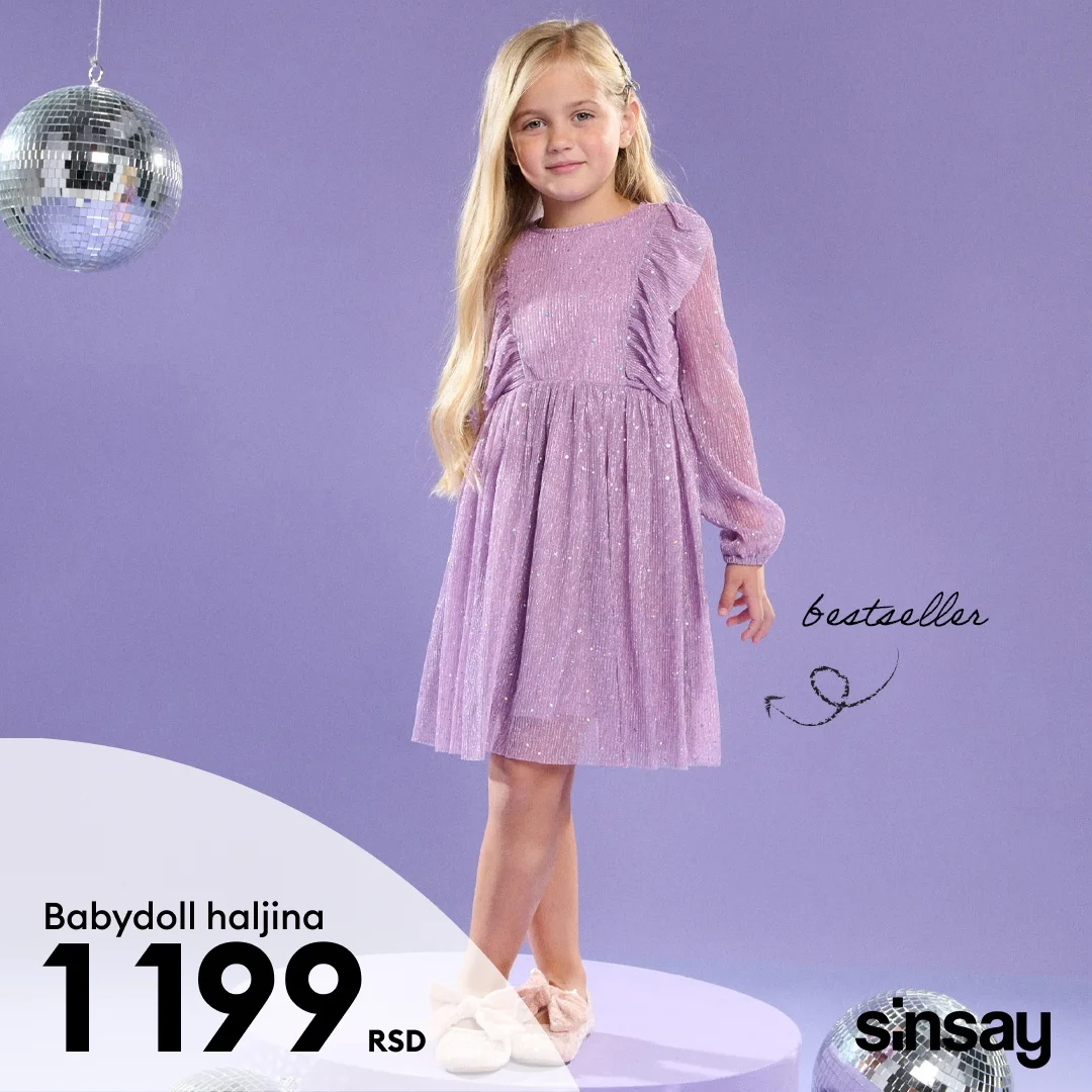 Sinsay akcija: Party kolekcija januar 2026.