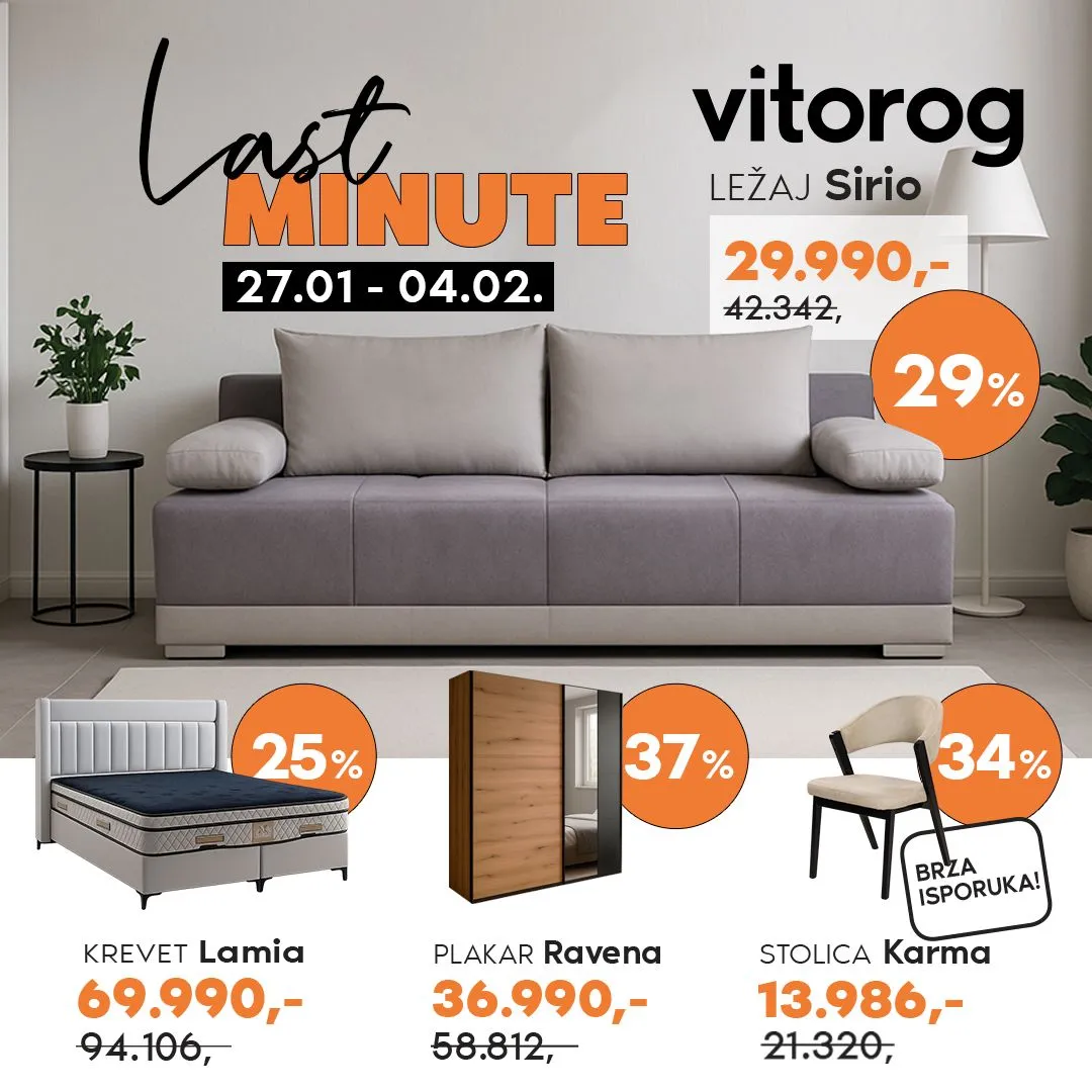 Vitorog katalog LAST MINUTE 27.1-4.2.2026.