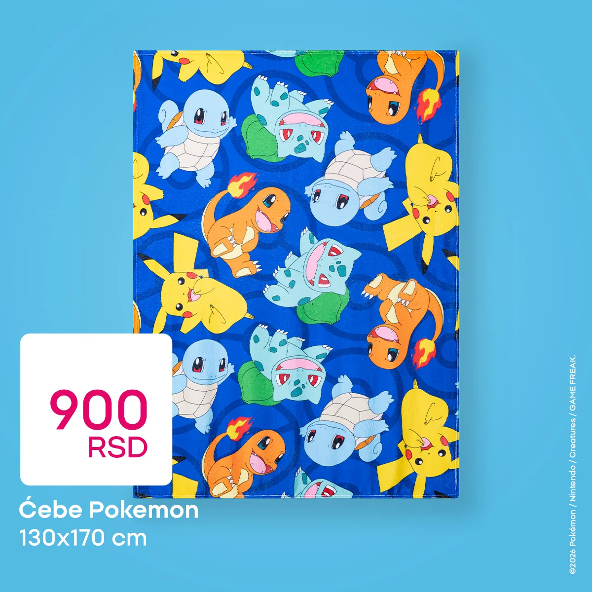 Pepco Pokémon kolekcija je stigla – već od 150 RSD – januar 2026.