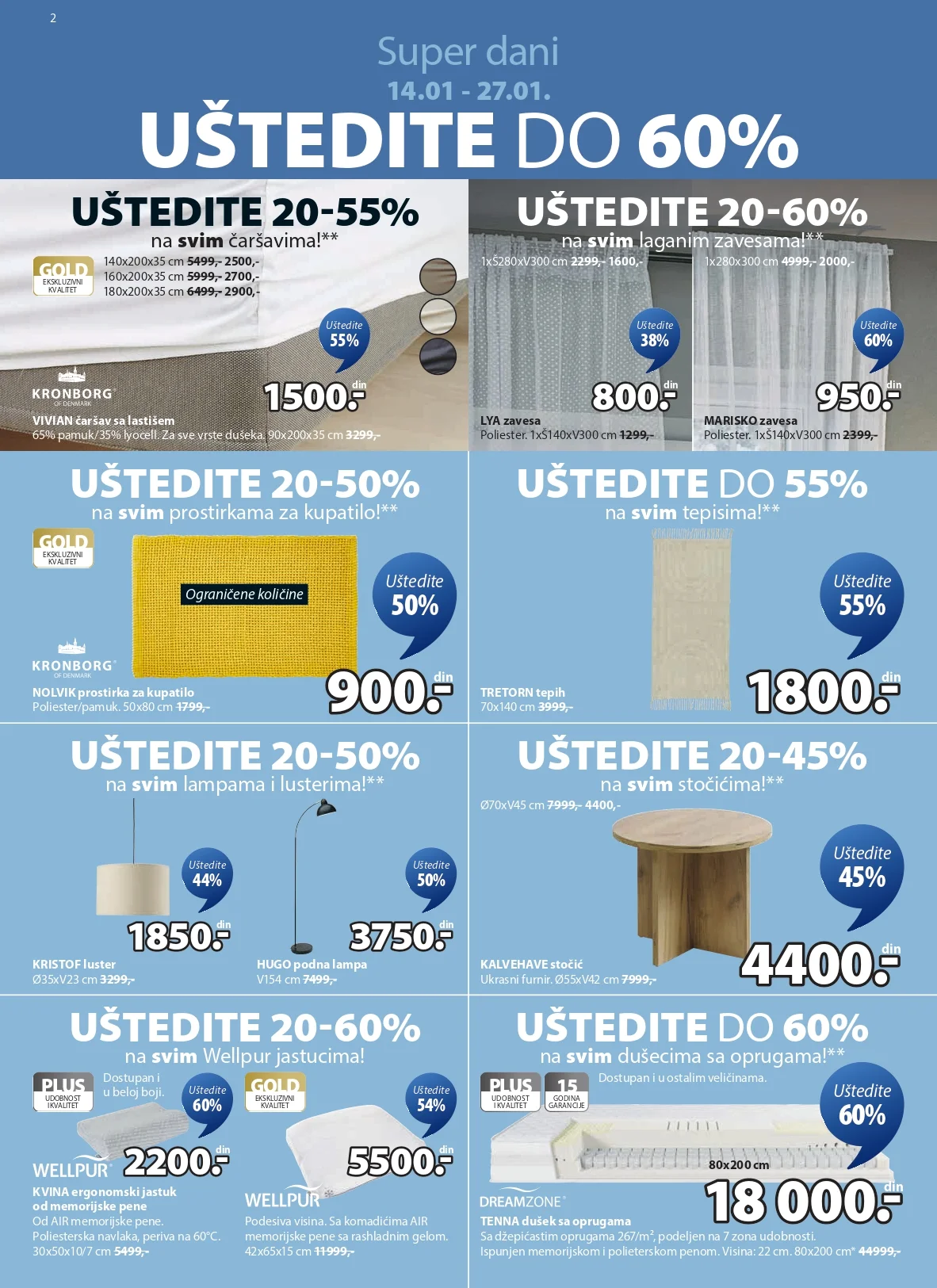 Jysk katalog 14-27.1.2026.