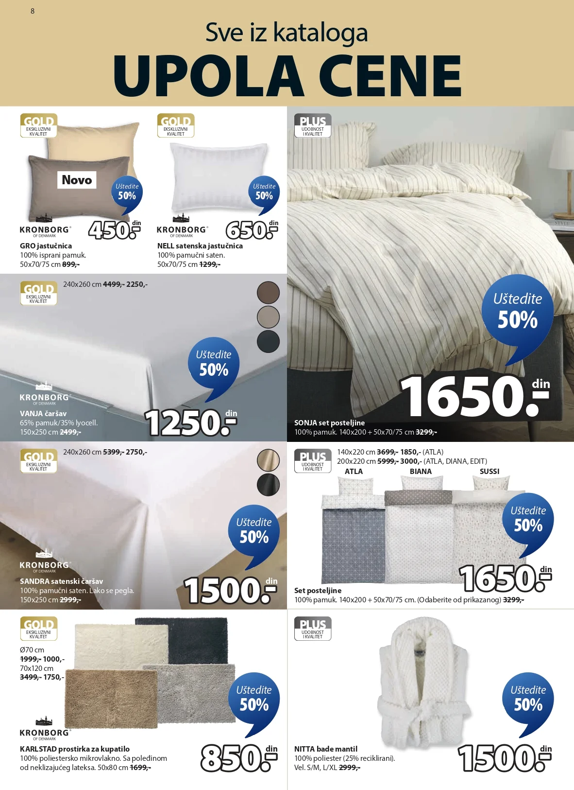 Jysk katalog SVE U POLA CENE 28.1-10.2.2026.