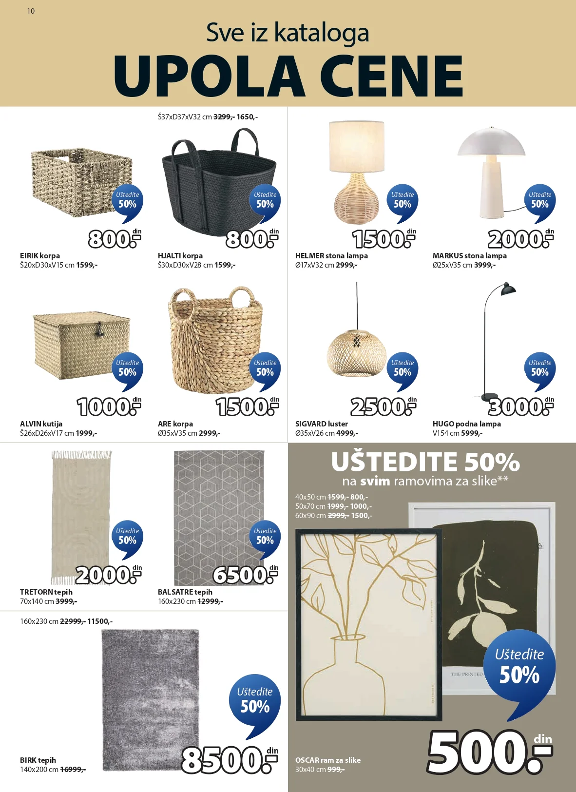 Jysk katalog SVE U POLA CENE 28.1-10.2.2026.