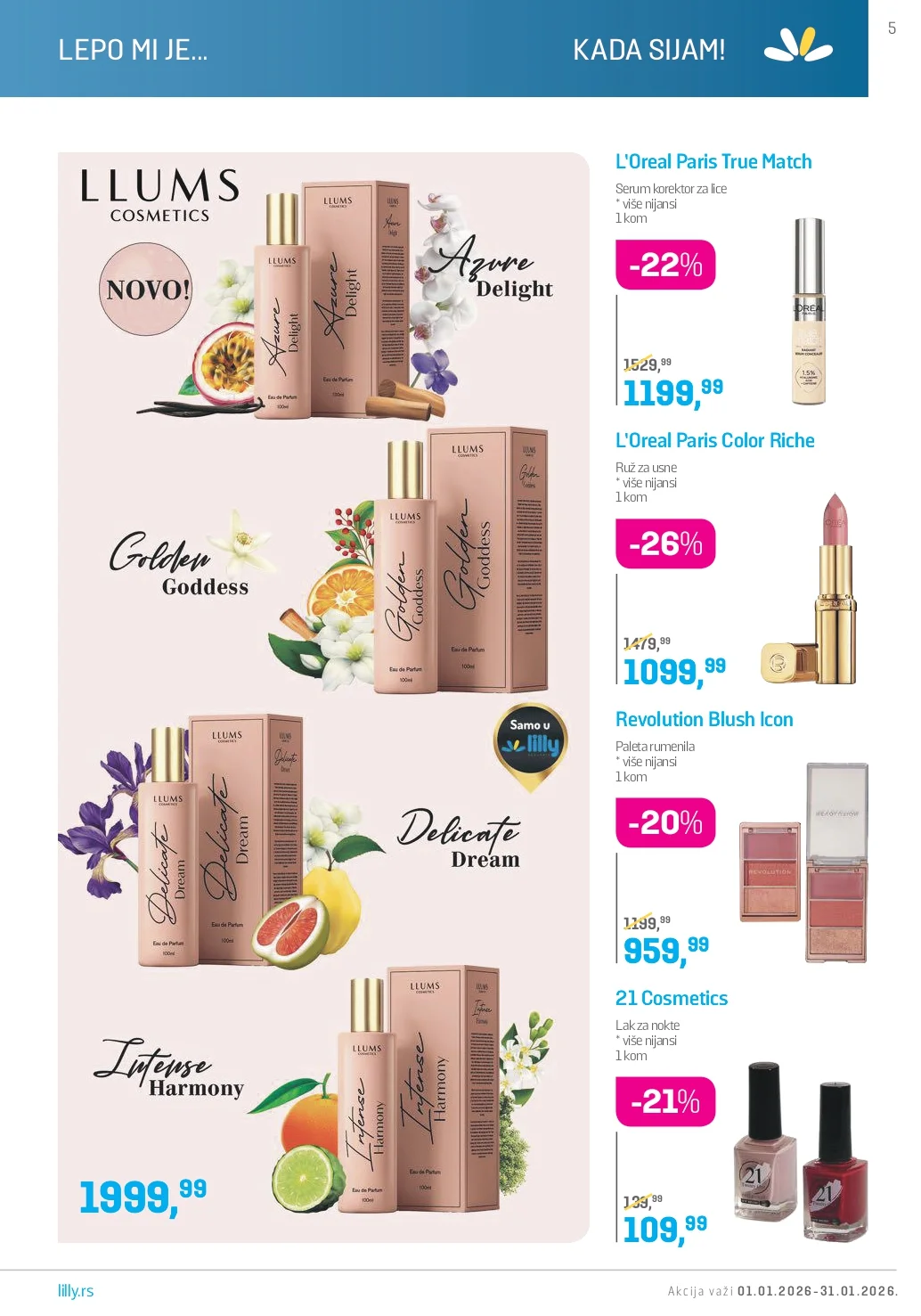 Lilly katalog JANUAR 2026.