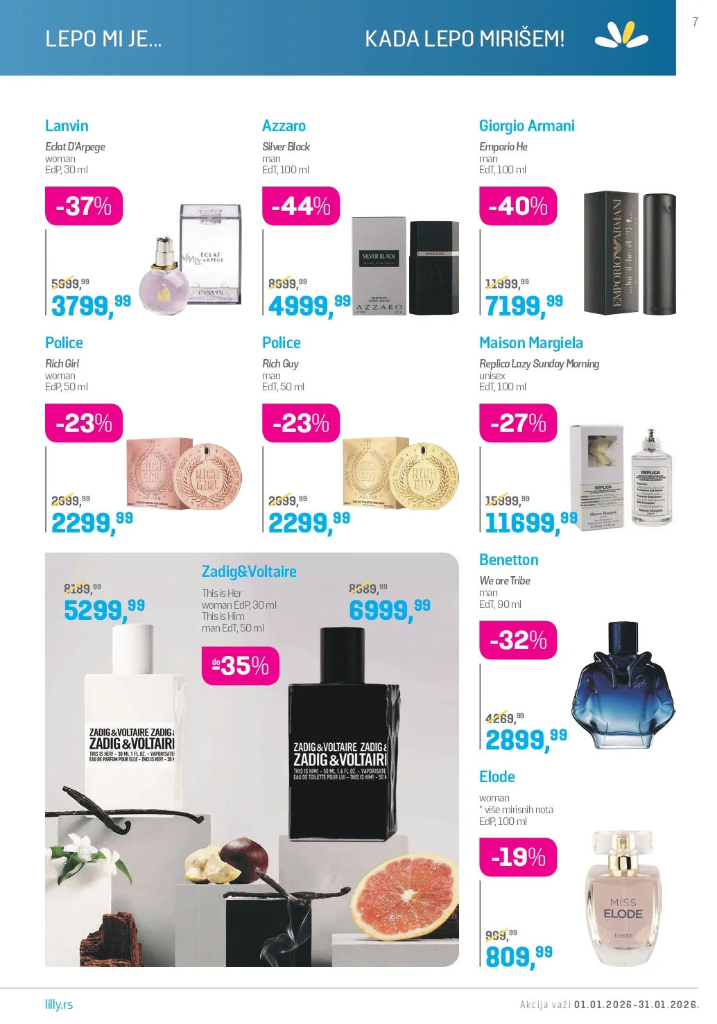 Lilly katalog JANUAR 2026.