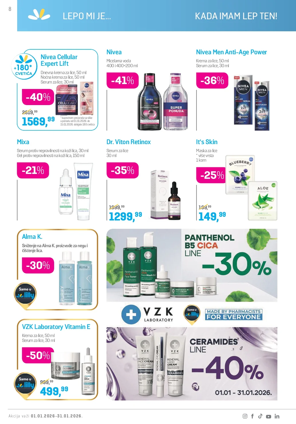 Lilly katalog JANUAR 2026.