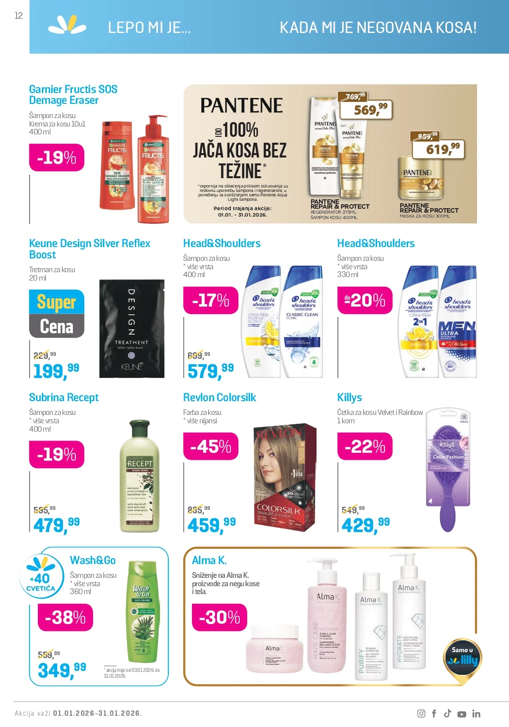 Lilly katalog JANUAR 2026.